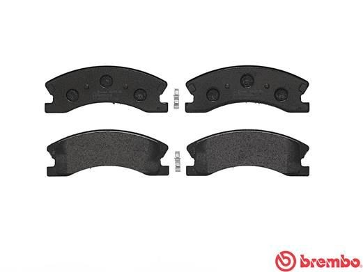 P37008 973 02 !колодки дисковые п.\ Jeep Grand Cherokee 4.0i/3.1TD 02> P37008 BREMBO