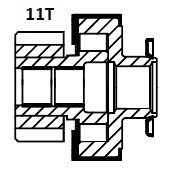Привод стартера (бендикс) VCS 0851 START VOLT