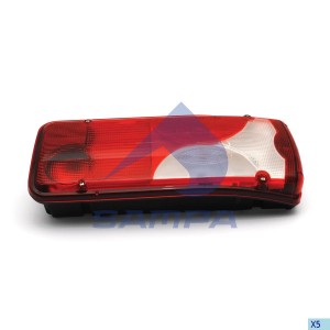 Фонарь задний SCANIA P,G,R,T VW Crafter Pickup правый (белое стекло) АМР разъем  043469 SAMPA
