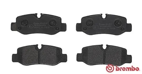 P50126 колодки дисковые задние!\ MB Vito W447 1.6-2.1CDi 14> P50126 BREMBO