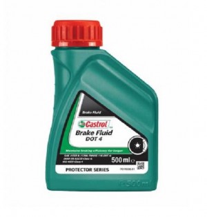 Жидкость тормозная DOT-4 500мл Brake Fluid CASTROL 15CD18 CASTROL