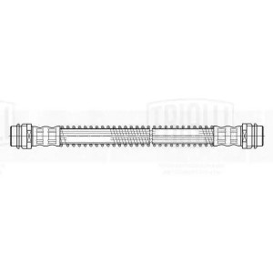 Шланг торм. VW Touareg (02-)/II (10-)/Audi Q7 (06-) зад. L=425мм (BF 4854) BF4854 TRIALLI