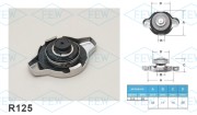 Крышка радиатора  R125 R125 FUTABA