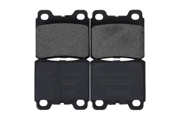 колодки дисковые задн. с антискр.пласт.!\ MB W124 2.0-3.0D/TD 84-95/W210 2.0-3.0 1616 000B-SX STELLOX