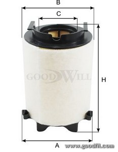 Фильтр воздушный AG261 AG 261 GOODWILL