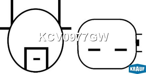 Компрессор кондиционера KRAUF KCV0977GW KCV0977GW KRAUF