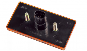 Фонарь габаритный оранжевый 12/24V (разъем овальный) светодиодный ТЕХАВТОСВЕТ 50-06 TEH AVTO SVET