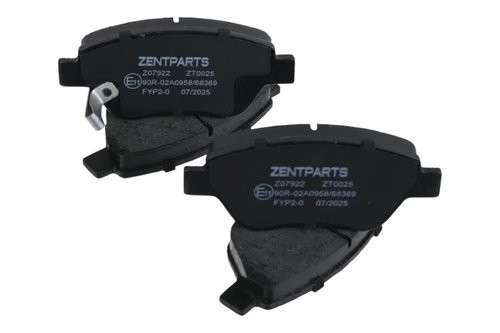 колодки тормозные дисковые! передние Opel M13/S07, FIAT Doblo Z07922 ZENTPARTS
