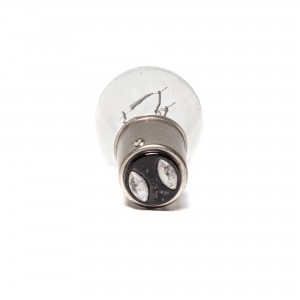 Лампа накаливания P21/5W, 24 В, 21/5 Вт, BAY15D (большая, двухконтактная), стоп- А24-21+5 BAY15D AVTO ELEKTRIKA