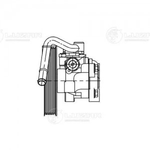 Насос ГУР для ам Hyundai Solaris (11-),Kia Rio (11-) (LPS 0802) LPS0802 LUZAR