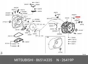ДАТЧИК АКПП 8651A335 MITSUBISHI
