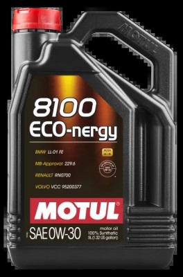 Масло моторное MOTUL 8100 ECO-NERGY 0W30 синт.5л 102794 MOTUL