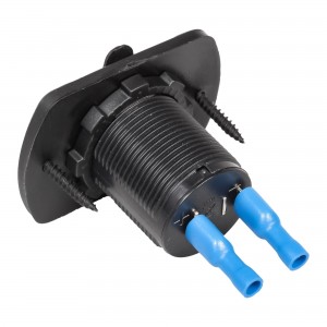 Гнездо прикуривателя встраиваемая влагозащ. 12/24В пластик AEBJ201 AIRLINE