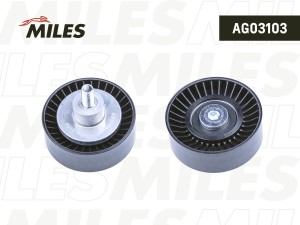 Ролик ремня приводного BMW E60/65 2.0/2.5/3.0 03- (INA 532034310) AG03103 AG03103 MILES
