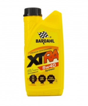 BARDAHL Моторное масло 5W40 XTRA C3 SN 1L 34121 BARDAHL