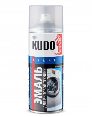 Краска белая для бытовой техники 520мл KUDO KU1311 KUDO