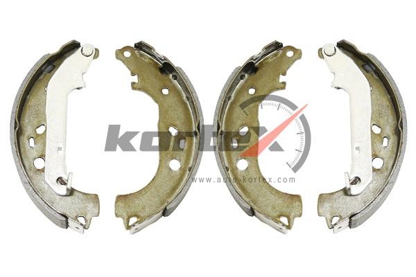 Колодки тормозные FORD Focus 2 (04-) задние барабанные (4шт.) KORTEX KS032STD KORTEX