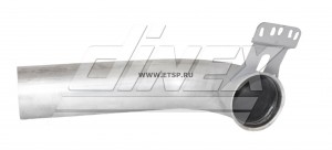 Труба глушителя конечная 4-SERIJA E-line = 68696 / 68716; 4 Series / P / G / R / 68611 DINEX