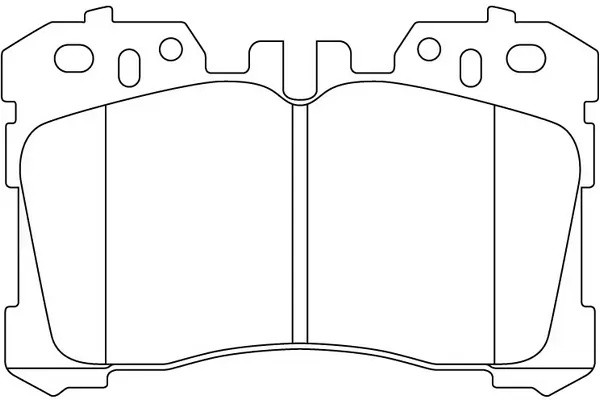 Колодки тормозные передние LEXUS LS460-600 06- BP21833 BP21833 SB NAGAMOCHI