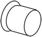 Фланец MERCEDES трубы глушителя (d=96x91) DINEX 52177 DINEX
