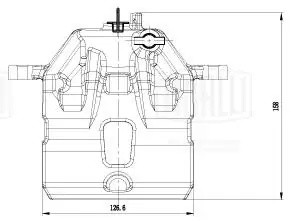 Суппорт тормозной передний левый d=60 мм CF 200701 TRIALLI