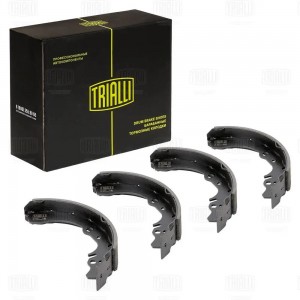 Колодки торм. Citroen C2 (09-)/C3 (10-) барабан. 200x38 (GF 4462) GF 4462 TRIALLI