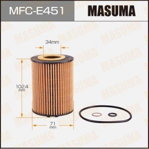 фильтр масляный!\ BMW E60/E61/E63/E64/E65/X5 3.5-4.8i 01> MFC-E451 MASUMA