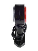 фонарь габаритный! рожок короткий LED I-0 красный/белый 12-36V с кабелем\ 87-33527-SX STELLOX