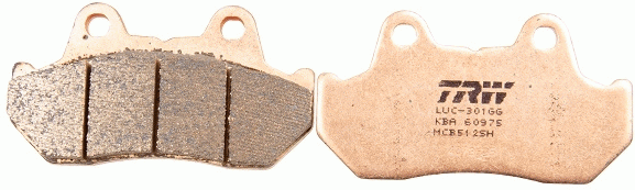 Колодки дисковые MCB512SH MCB512SH TRW LUCAS