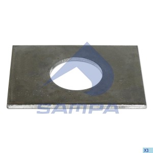 Пластина кронштейна подвески  2шт 114213 SAMPA