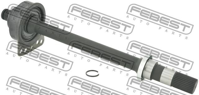 полуось правая!30X455X35\ Mazda Tribute 00-11 0512-TRIB2WDRH FEBEST