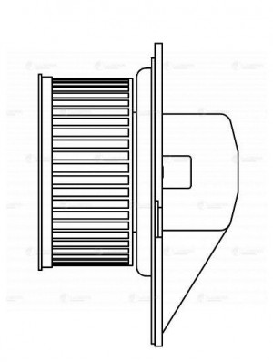 VW PASSAT B3/B4 AUDI 80/90 с кондиционером LFH 1803 LUZAR