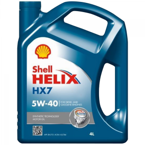 Масло моторное п/с SHELL Helix HX7 5W-40 4л 550070319(550070319T124) 550070319 SHELL