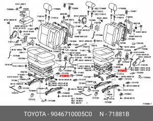 TOYOTA 90467-10005-C0 TOYOTA