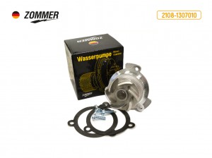 Помпа ВАЗ 2108, 2109, 21099, 2110, 2111, 2112, 2113, 2114, 2115 (8 кл) 2108-1307010 ZOMMER