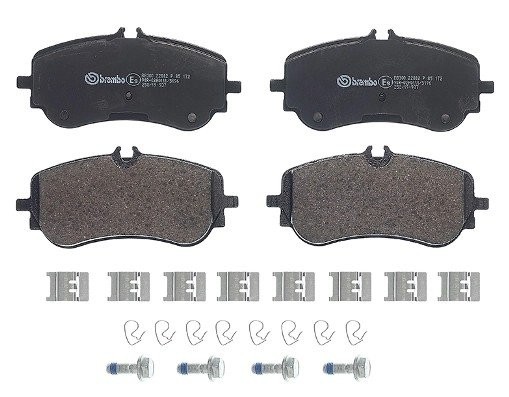 Колодки тормозные дисковые P85172 P85172 BREMBO