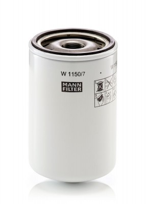 фильтр масляный W 1150-7 MANN FILTER