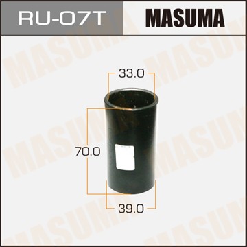 оправка для выпрессовки/запрессовки сайлентблоков! 39x33x70\ RU07T MASUMA