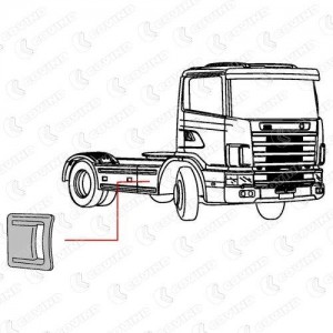 брызговик! \Scania P/R-Series 144500 COVIND