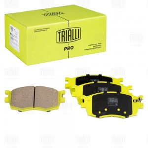 Колодки тормозные дисковые передние керамические PRO PF0804CR TRIALLI
