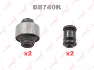 к-кт сайлентблоков рычагов перед. подв.! 4 шт.\ Toyota Corolla 92-00 1.3-2.0D B8740K LYNXAUTO