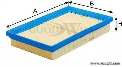 Фильтр воздушный AG133 AG 133 GOODWILL