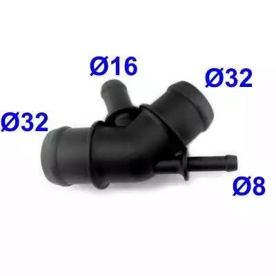 Фланец AUDI A3 (00-03) системы охлаждения MEAT&DORIA 93131 MEAT DORIA