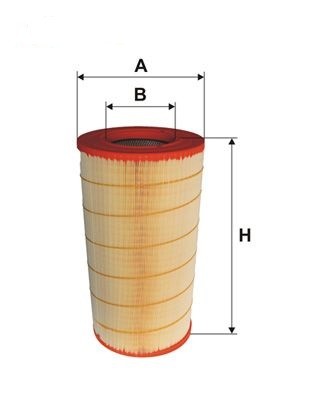фильтр воздушный !\DAF XF95/105 A854 MFILTER AUTOMOTIVE FILTERS