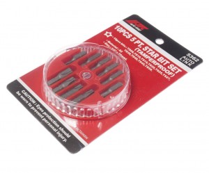 Набор бит 1/4" TORX ТS08-TS50 10 предметов в боксе JTC JTC-5362 JTC TOOLS