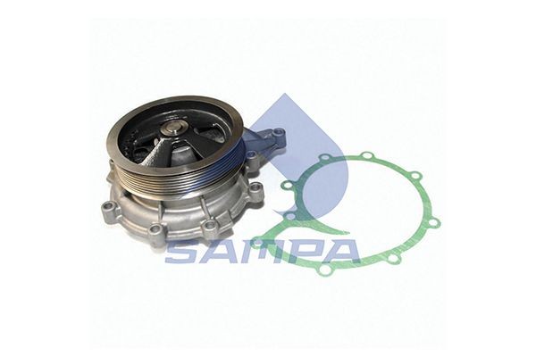 Насос охлаждающей жидкости Scania 4/P/R/T серия DC/DT9/11/12 042384 SAMPA