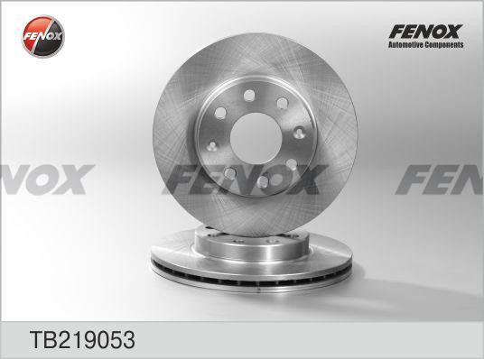 Диск тормозной передний  2шт TB219053 FENOX