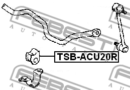 TOYOTA CAMRY (1991-2001) TSB-ACU20R FEBEST