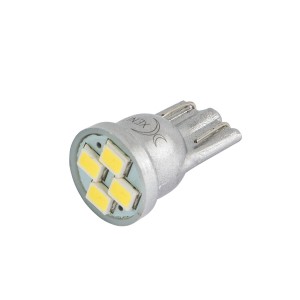 Лампа светодиодная 12V W5W T10W 1.5W W2.1x9.5d +50% бесцокольная белая блистер ( 1009278 XENITE