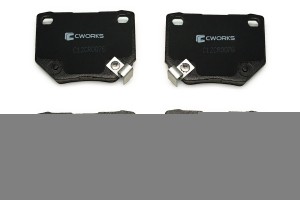 Тормозные колодки задние Low Metallic C12CR0076 C12CR0076 CWORKS